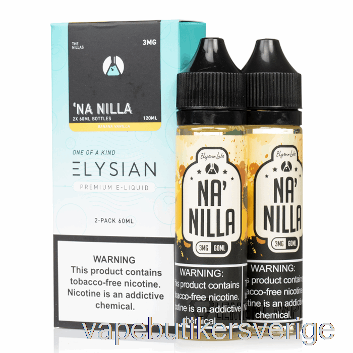 Vape Sverige Na'nilla - Elysian Labs - 120ml 0mg